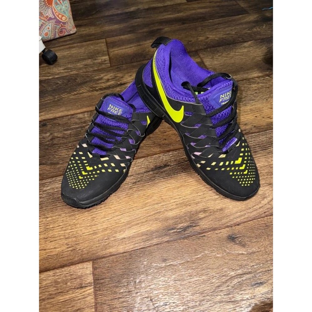 Purple & Neon Nike